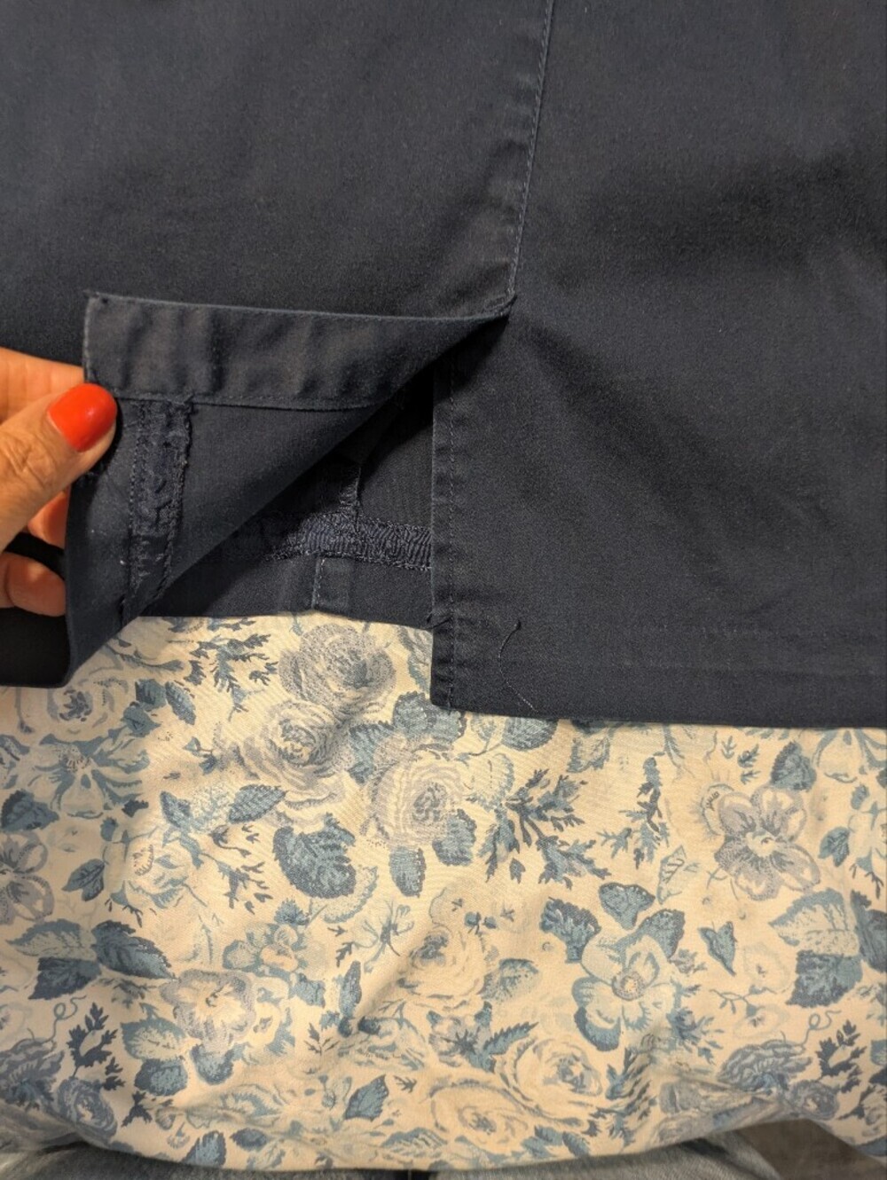 Charter Club Navy Women’s Skort - Picture 3 of 5
